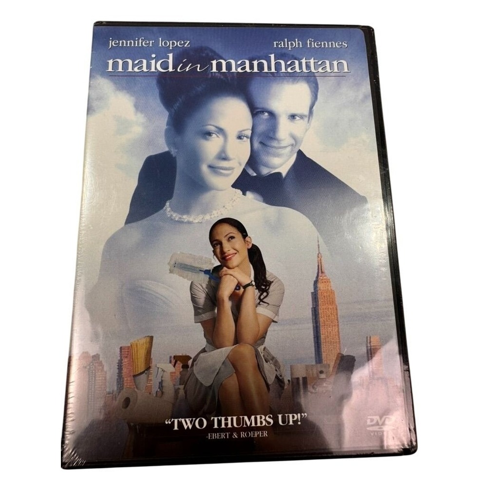 Maid in Manhattan (DVD, 2003) Jennifer Lopez Ralph Fiennes –‎ New Sealed